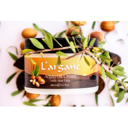 ARGAN OIL CREAM WITH ALOE...
